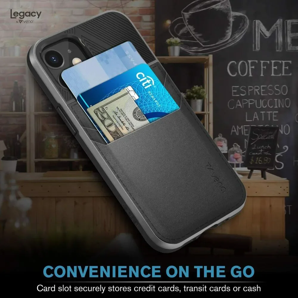 Vena Legacy Card Holder Case Compatible with Apple iPhone 12 Mini (5.4